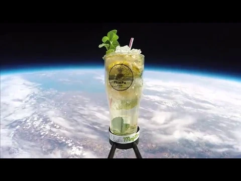Cocktail in space | Mojito in Space!
